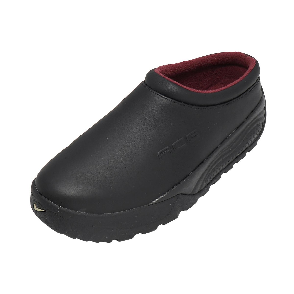 Nike ACG Rufus Black Leather Men Casual Slip On Shoes HV4087-001