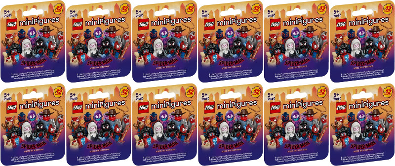 Lego Spiderman Across The Spider-Verse Complete Set of 12 71050 Brand New Sealed