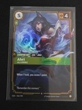 Ahri - Alluring 066/298 Rare Origins Riftbound Foil Near Mint — live eBay listing