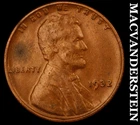 1932 Lincoln Wheat Cent - Scarce  Better Date  No Reserve  #J9454