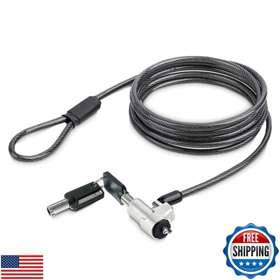 StarTech.com Laptop Cable Lock Compatible with Noble Wedge; 6.6ft (2m), Anti-