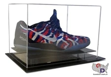 Shoe Display Case Counter or Desk Top by GameDay Display Size 12 and Under USA