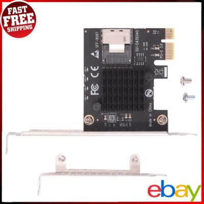 Computer PCI-E 1x auf Mini SAS SFF-8087 Riser Card 6Gbps Mini für Windows/Linux