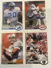 1991 Upper Deck Football - HOF, Stars, RC - Pick Cards #251-500