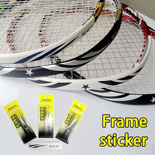 Badminton Racket Protective Stickers With Anti Wear And Collision Strips - Imagen 1 de 21