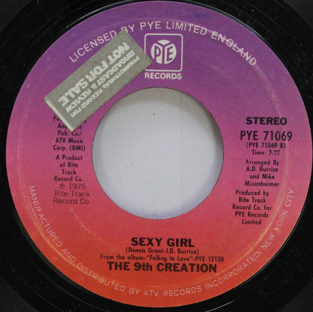 Soul 45 The 9Th Creation - Falling In Love / Sexy Girl On