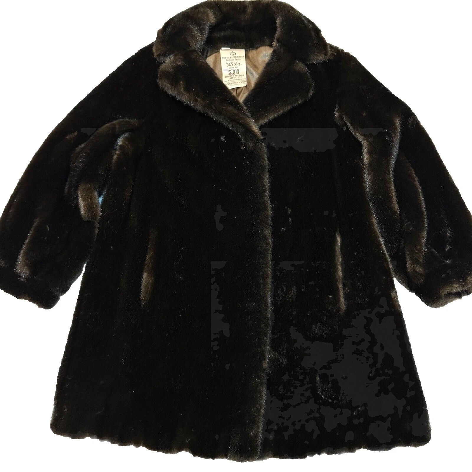 Piel sintética Ropa Vintage Multi-Color 1980s para Mujer