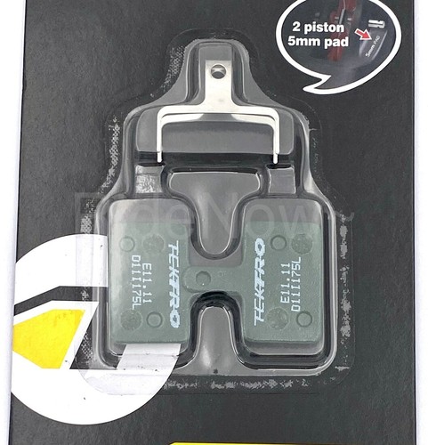 2Pr TEKTRO E11.11 Brake pads 5mm Thickness for Rotor 2.3mm thick,HD-E395,HD-T390 - Picture 2 of 6
