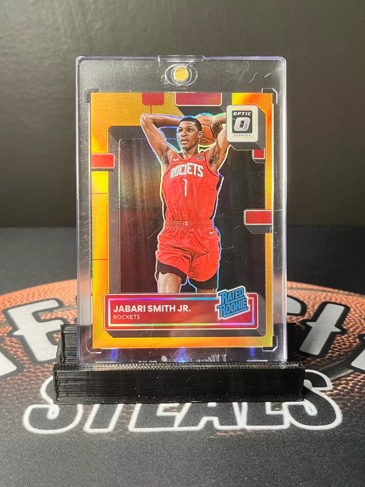 Jabari Smith Jr. (Orange Prizm RC /199) #240 - 2022/2023 Panini Donruss Optic