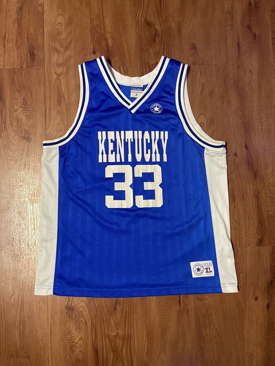 Vintage Converse Kentucky Wildcats NCAA Ron Mercer #33 Basketball