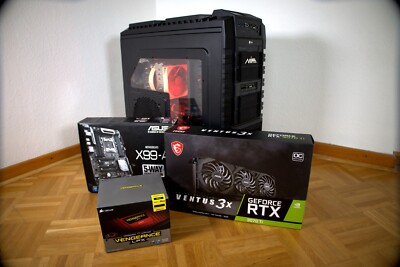 Mifcom - Gaming-PC | MSI NVIDIA GeForce GTX 3070 Ti | Intel Core i7-6800K