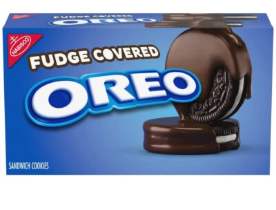   New Exclusive Nabisco Oreo Fudge Covered Chocolate Sandwich Cookies 7.9oz