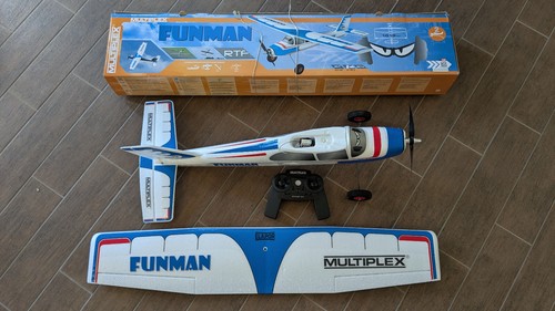 Multiplex Funman 13267 RTF 2/4 RC Modelflugzeug 101cm Starter Komplettset OVP - Bild 3 von 7