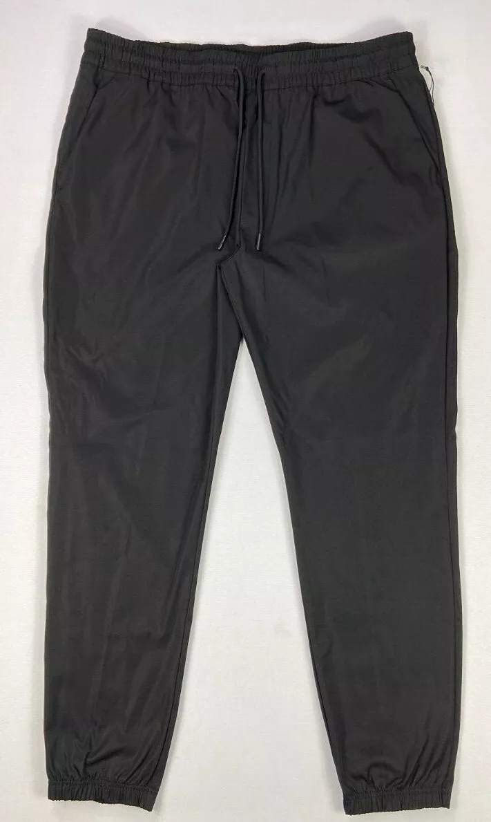 Men's Big & Tall Shaquille O'Neal Luxe Elastic Waist Drawstring Jogger  Pants