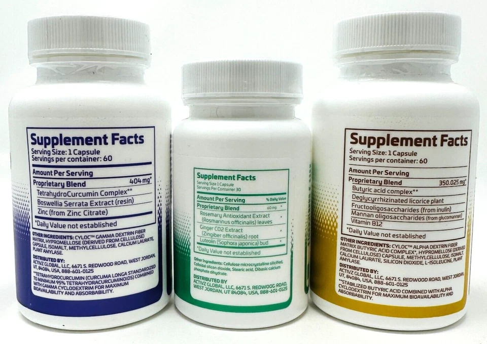 COMBO ACTIVZ TRIFECTA: 1 GNM-X (30) + 1 LINQ (60) + 1 OPTIMEND (60) - ACTIVO Foto 2 de 2