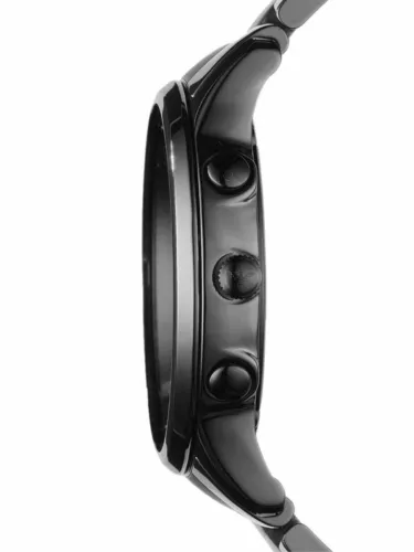 Brand New Emporio Armani Renato Ceramica Chronograph Black Men's Watch AR1451 - Picture 5 of 7