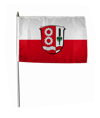 Stockflagge Maintal Fahne Flagge 30 x 45 cm