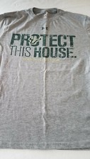 UNDER ARMOUR MENS TSHIRT SMALL UNIVERSITY OF SOUTH FLORIDA POLYESTER HEAT GEAR