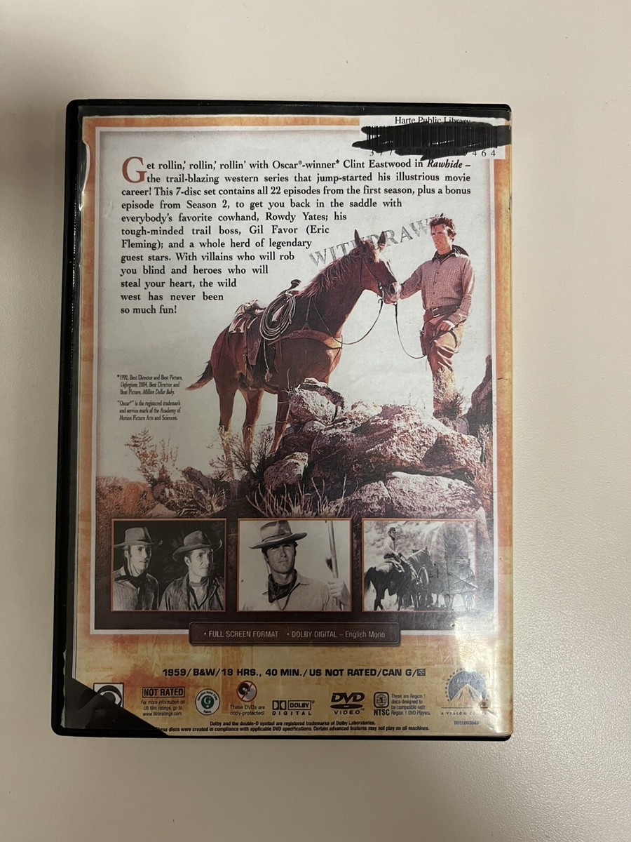 Rawhide - The Complete First Season - DVD By Eric Fleming,Clint