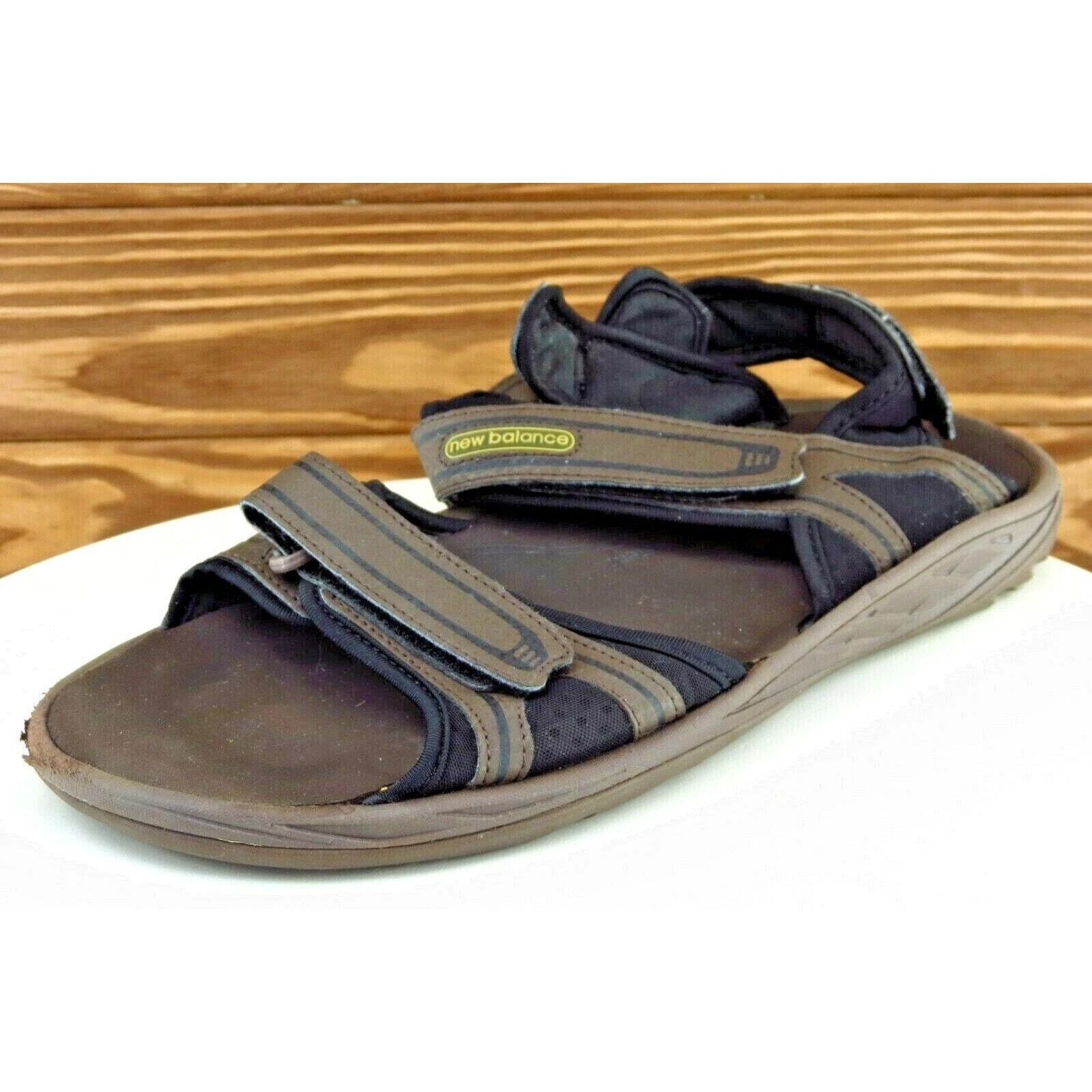 Scarpe uomo sintetiche sportive marroni New Balance taglia 12 M