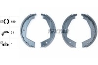 Textar 91054700 Bremsbackensatz, Feststellbremse FüR CitroëN, Fiat, Lancia,