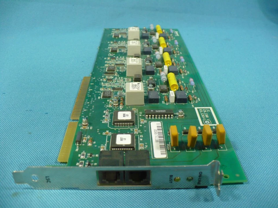 Inter-Tel 520-2300 V0 826-5203-4 4 Port LSC ISA Card Axxent 520-2040 - Image 3 of 4