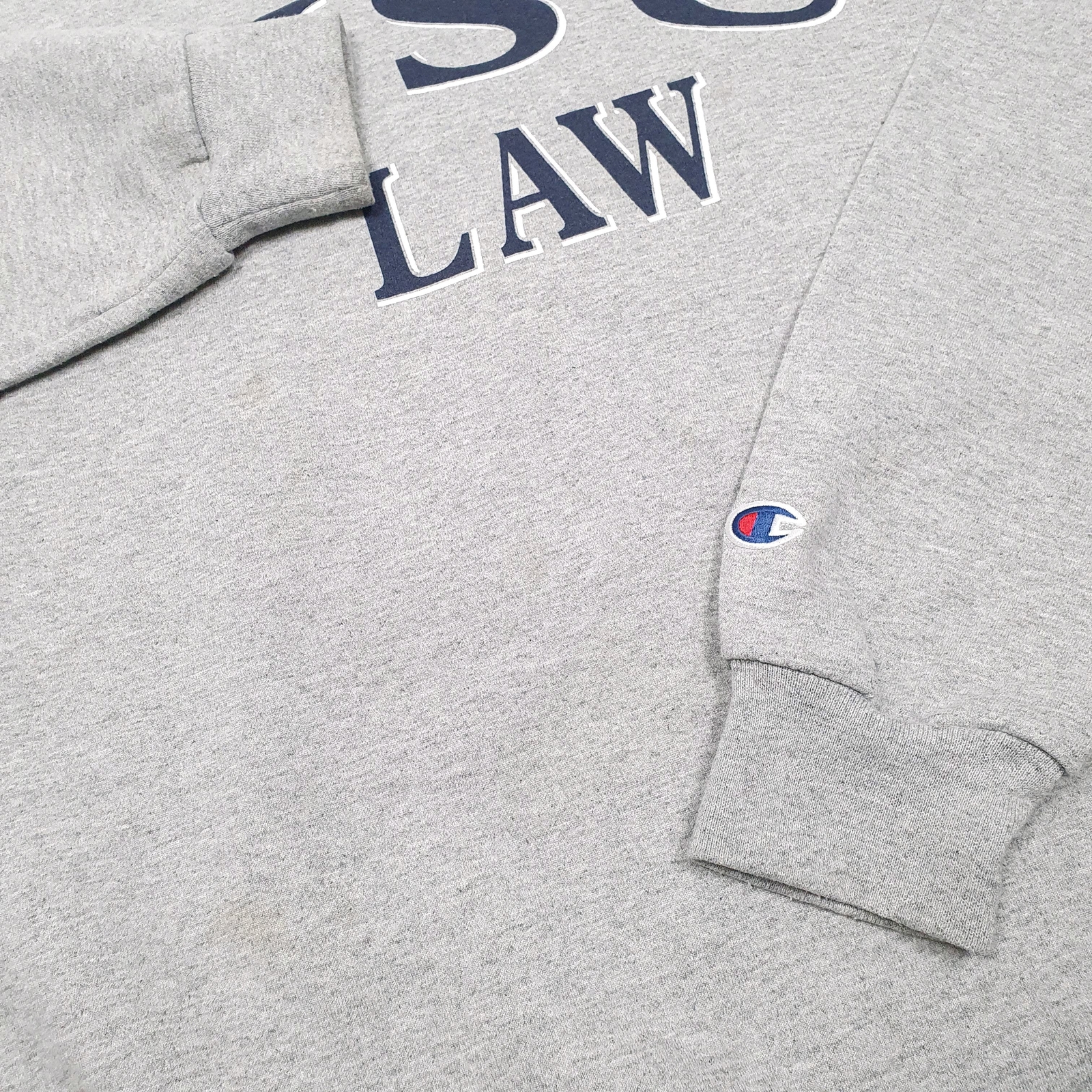 CHAMPION Crewneck NSU Law School Jumper Sweatshirt Mens L image 4