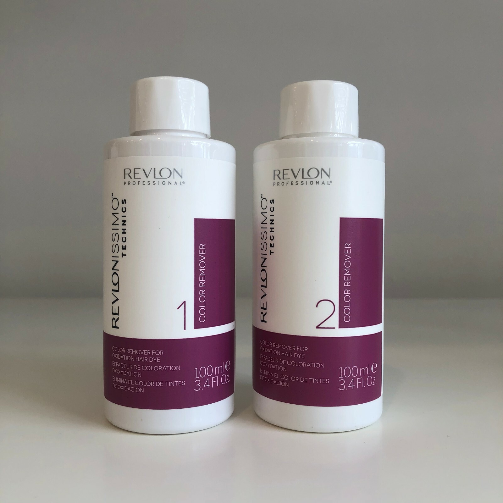 Revlon Revlonissimo Color Remover 2 x 3.4 oz   nib fresh