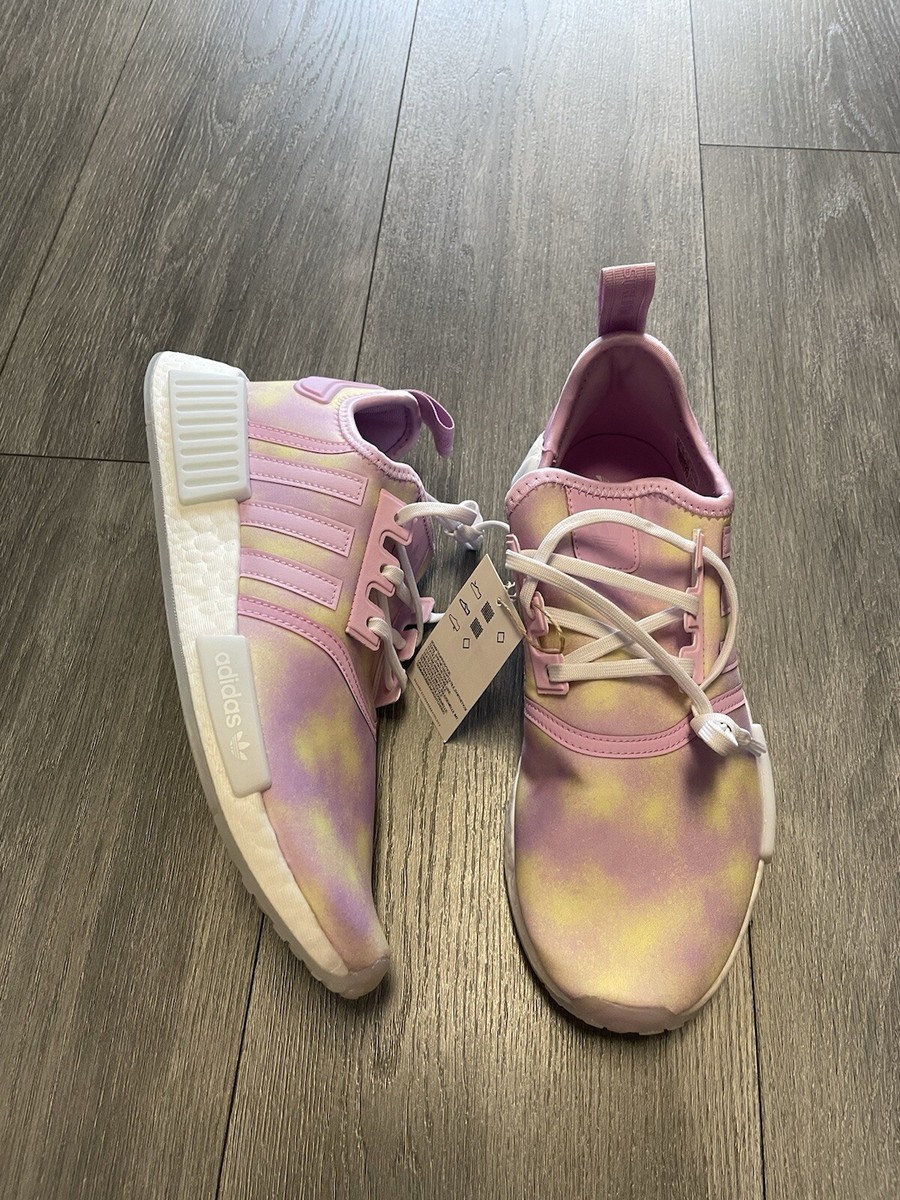 NEW Adidas NMD_R1 Bliss Lilac Shoes Youth Size 6.5 HQ6184 New | eBay