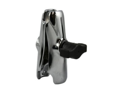 RAM MOUNT HALTER CHROM DOPPEL STECKSCHLÜSSEL ARM FÜR 1'' KUGEL 