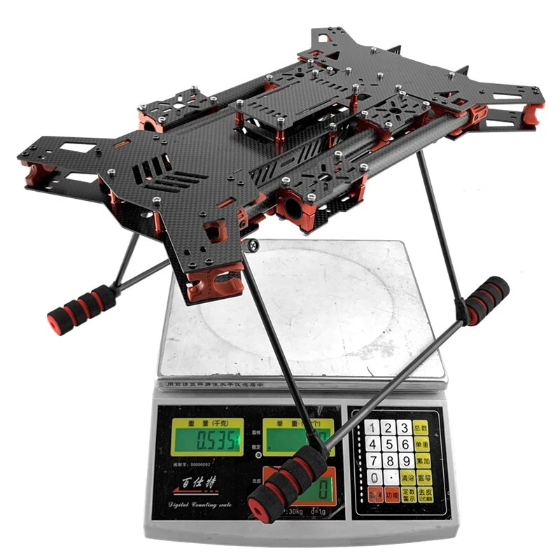 INNLOI H4 680mm Drone Frame Folding Carbon Quad For 15inch Propeller 4310 Motor - Image 2 of 4