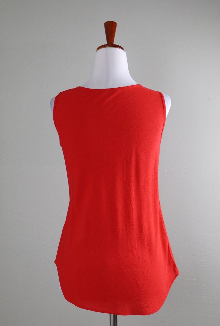 JAMS WORLD $76 Classic Solid Red Essential Scoop … - image 4