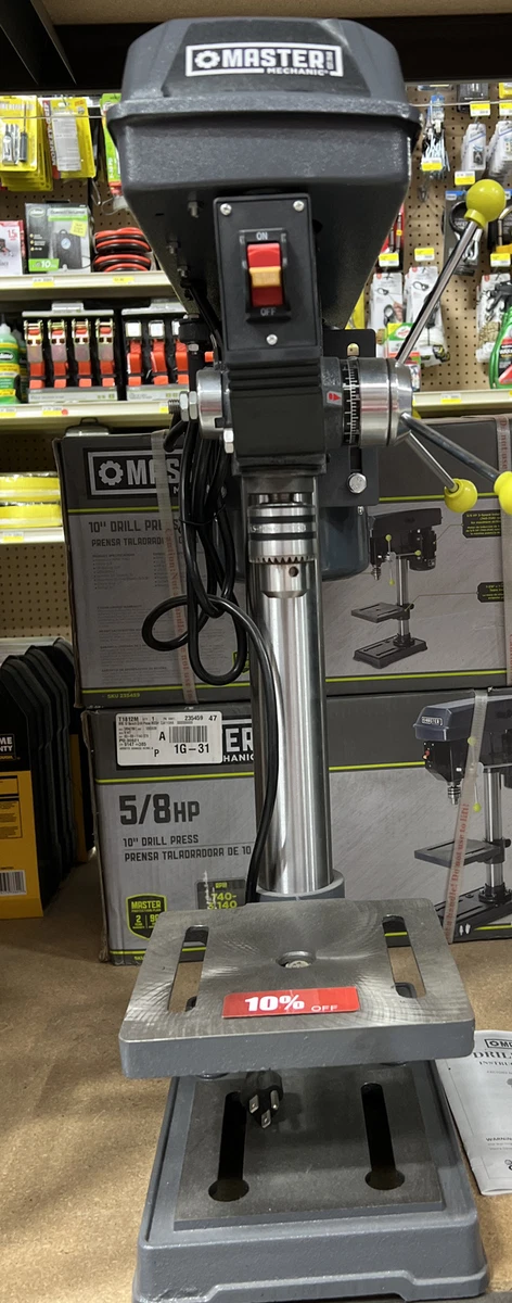 Master mechanic on sale drill press