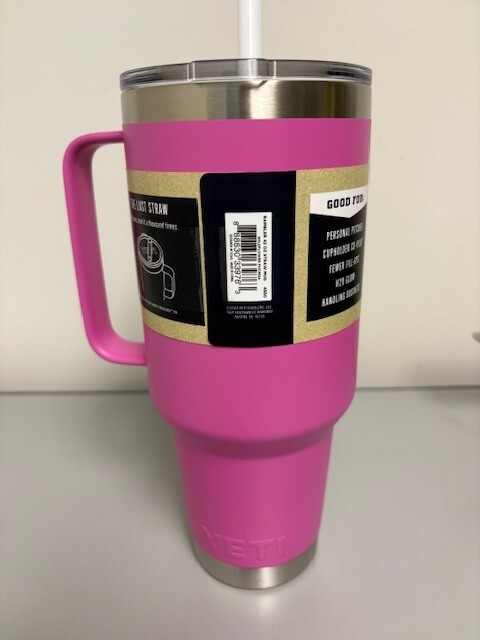 Wildflower Fuchsia YETI® 42 Ounce Travel - Authentic, Brand New