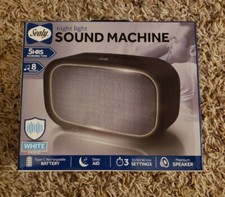 Sealy Night Light Sound Machine 8 Sounds White Noise Type-C Rechargeable NEW C2
