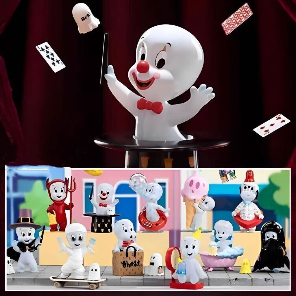 popmart キャスパー　casper 12体 POP MART Casper Naughty Ghost Elf Series Set 12 Basic Figure