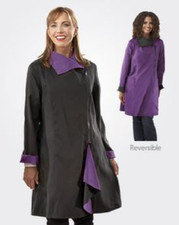 Janska Moxie Reversible Jacket - Women's Travel Extra Small Xs Black Purple