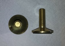 Piedino filettato in ottone regolabile 12 pz. (filettatura M10)