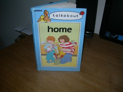 TALKABOUT HOME LADYBIRD BOOK VINTAGE - Good Condition - 