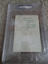 JIMMY JONES R&B SINGER Signed Autograph PSA/DNA SLAB COA - GOOD TIMIN HANDY MAN