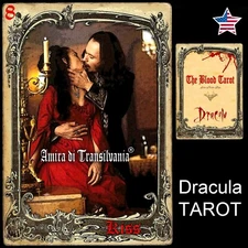 dracula tarot card deck guide book vintage oracle vampire vampires transylvania
