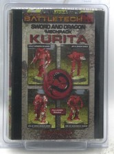 Battletech 10-034 Kurita Sword and Dragon Mechpack II House Mech Miniatures