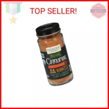 Frontier Co-op Organic Ground Cinnamon, 1.9 Ounce Bottle, Gourmet Quality Cinnam