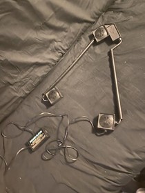 NINTENDO NES POWER GLOVE + ORIGINAL WHITE GLOVE! COMPLETE IN BOX w/INSTRUCTIONS