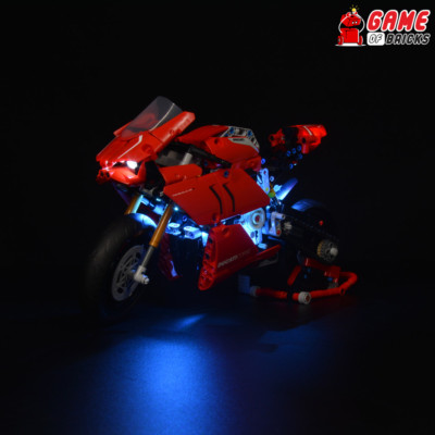 LED Light Kit for Ducati Panigale V4 R - Compatible with LEGO  42107 Set