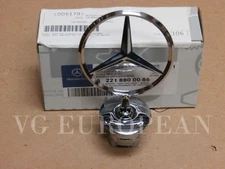 Mercedes-Benz S C E Class GENUINE Hood Star Chrome Emblem NEW !!!! OEM