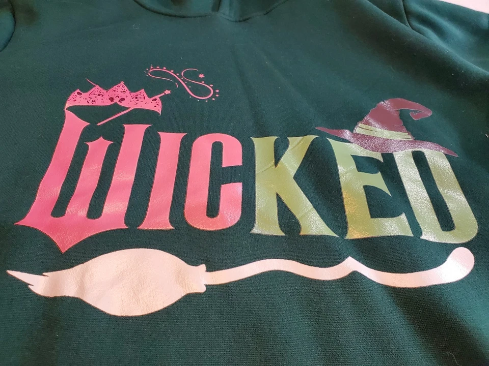 Moletom com capuz feminino Wicked tamanho médio - Imagem 2 de 4