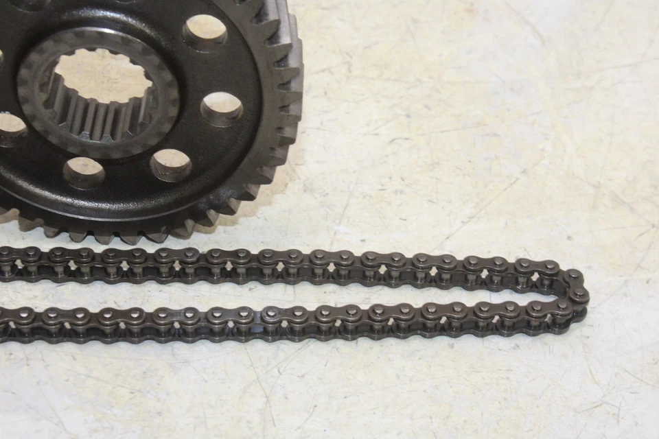 Suzuki Intruder 800 vs800GL 1994 transmisión OEM cadena de engranajes Tranny Foto 2 de 4