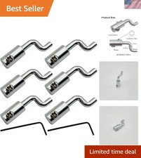 6 Pcs Universal Z Bend Throttle Cable Ends - Durable Steel For Lawn Equipment 6 Pcs Universal Z Bend Throttle Cable Ends - Durable Steel For Lawn Equipment