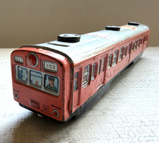 Vintage ICHIKO 23B JNR 103 Series Orange Commuter Train Friction Motor Works